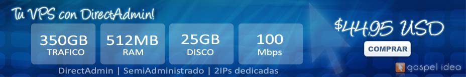VPS con DirectAdmin